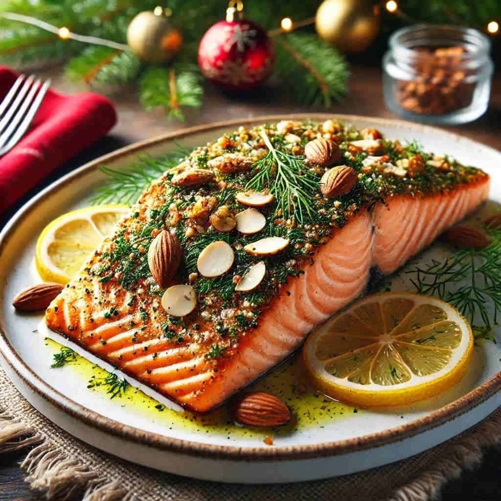 Herb-Crusted Salmon
