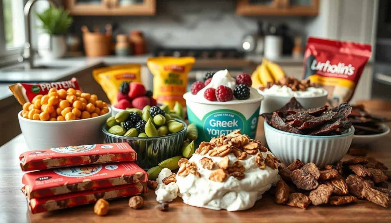 high protein snacks for muscle gain