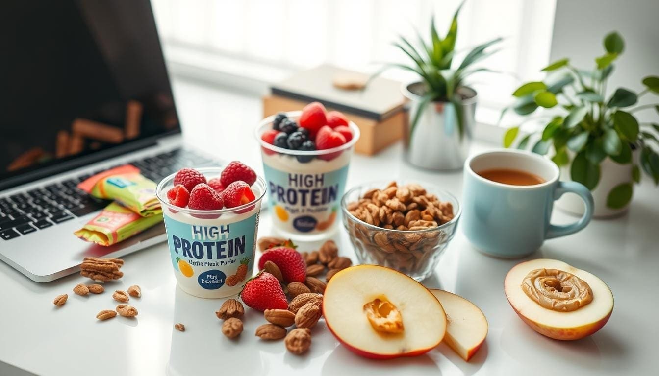 Delicious High Protein Snacks for Work Day