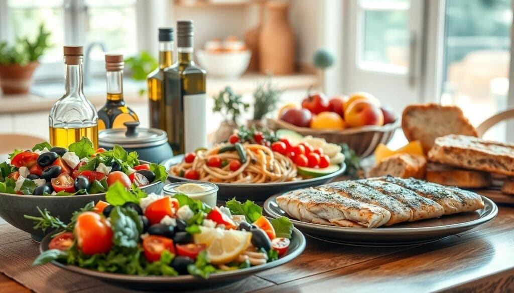 easy mediterranean diet sample menu