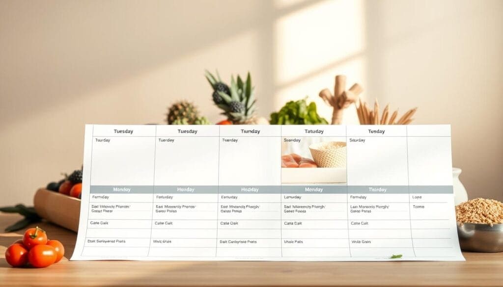 how to make a meal plan based on macros