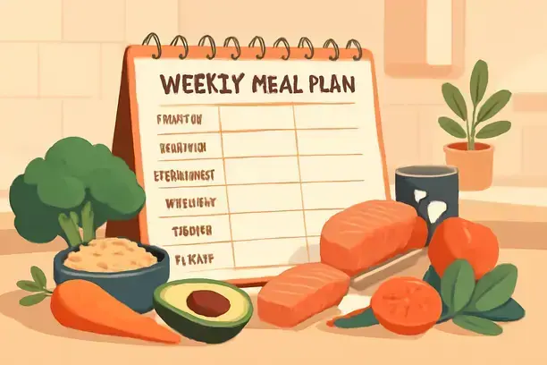 easy weekly meal plan