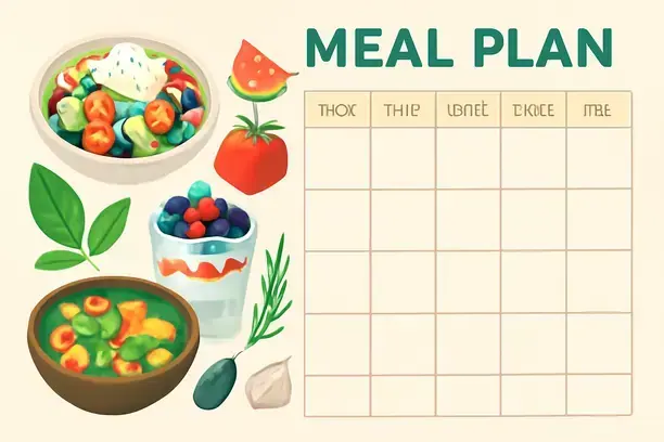 meal plan for one month