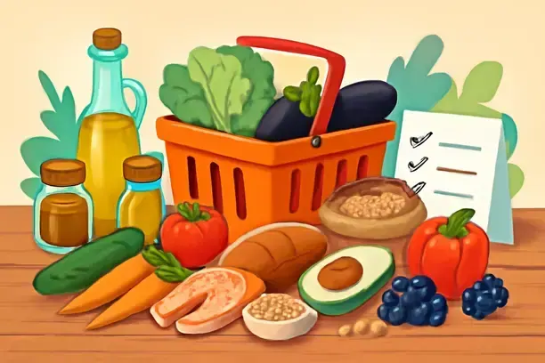 mediterranean diet shopping list