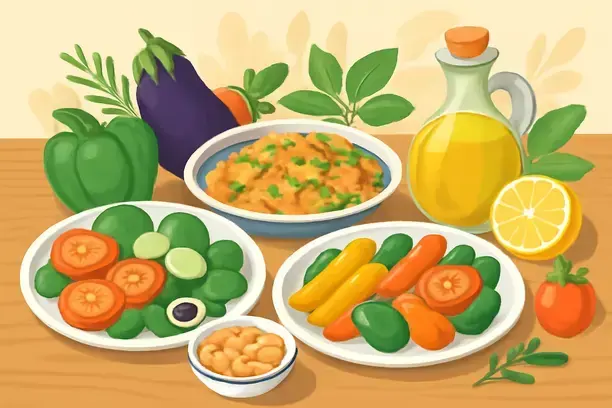 mediterranean diet staples