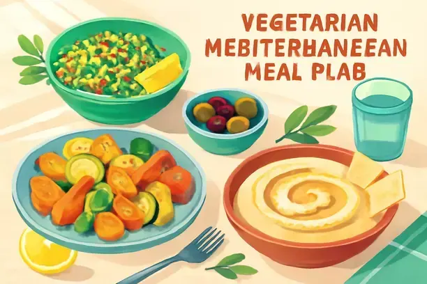 vegetarian mediterranean meal plan
