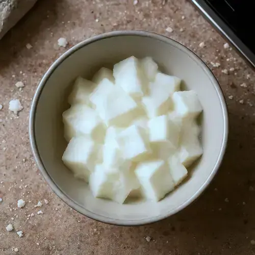 A selection of low-point ingredient swaps for making Weight Watchers potato soup.