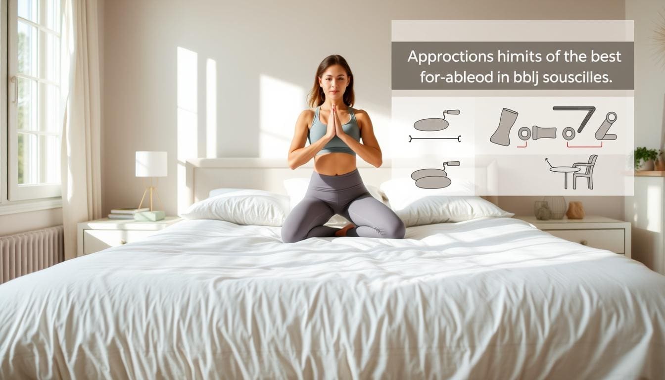 bed exercises for flat stomach