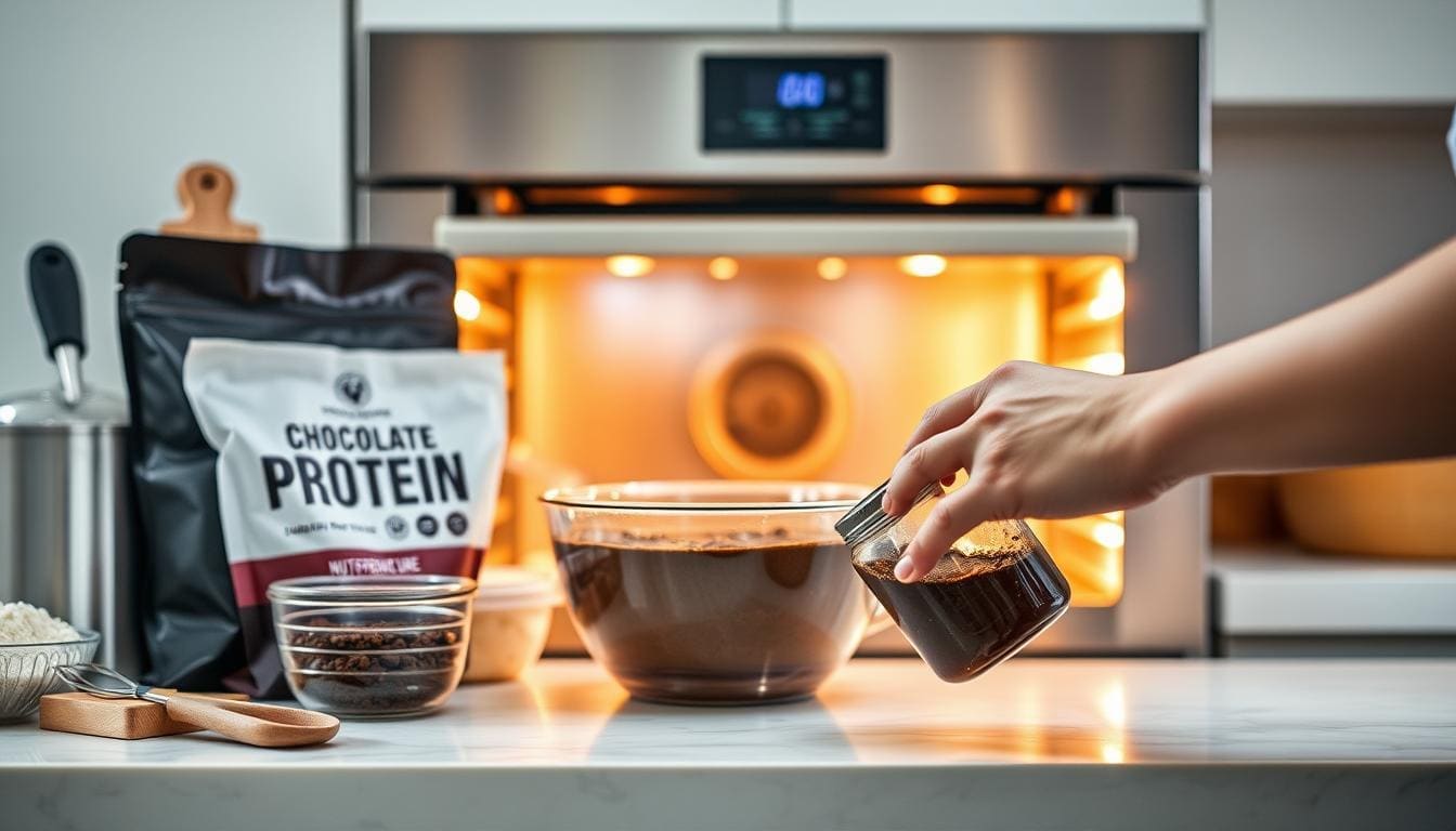 chocolate protein powder muffin recipes