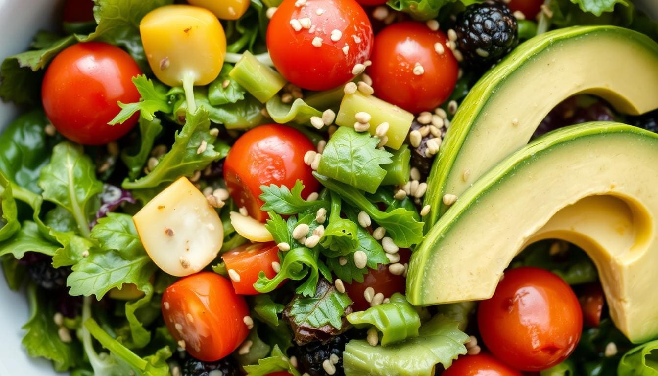 healthy vegetable salad recipes