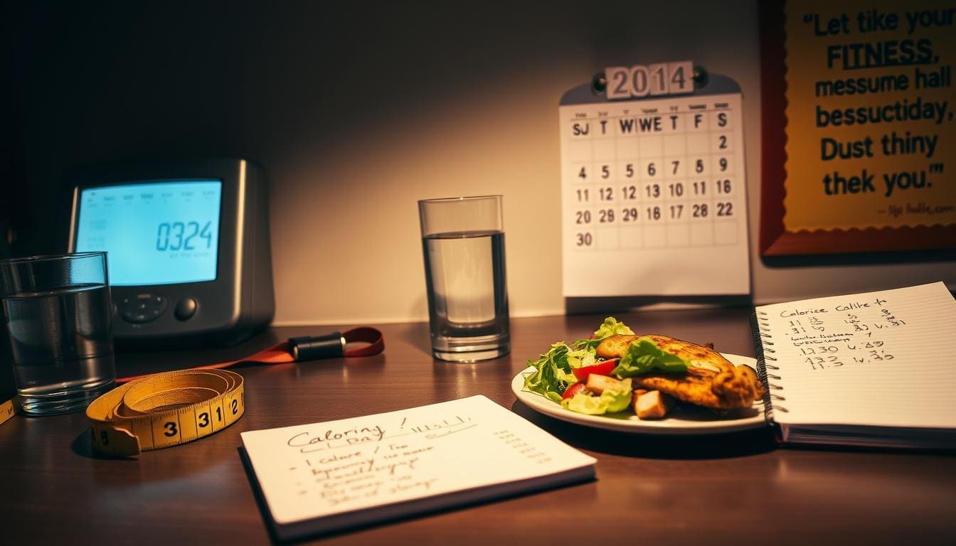 calorie deficit for a month