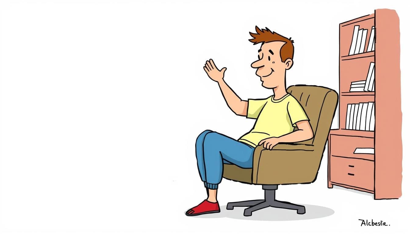 chair sitting exercise for belly fat