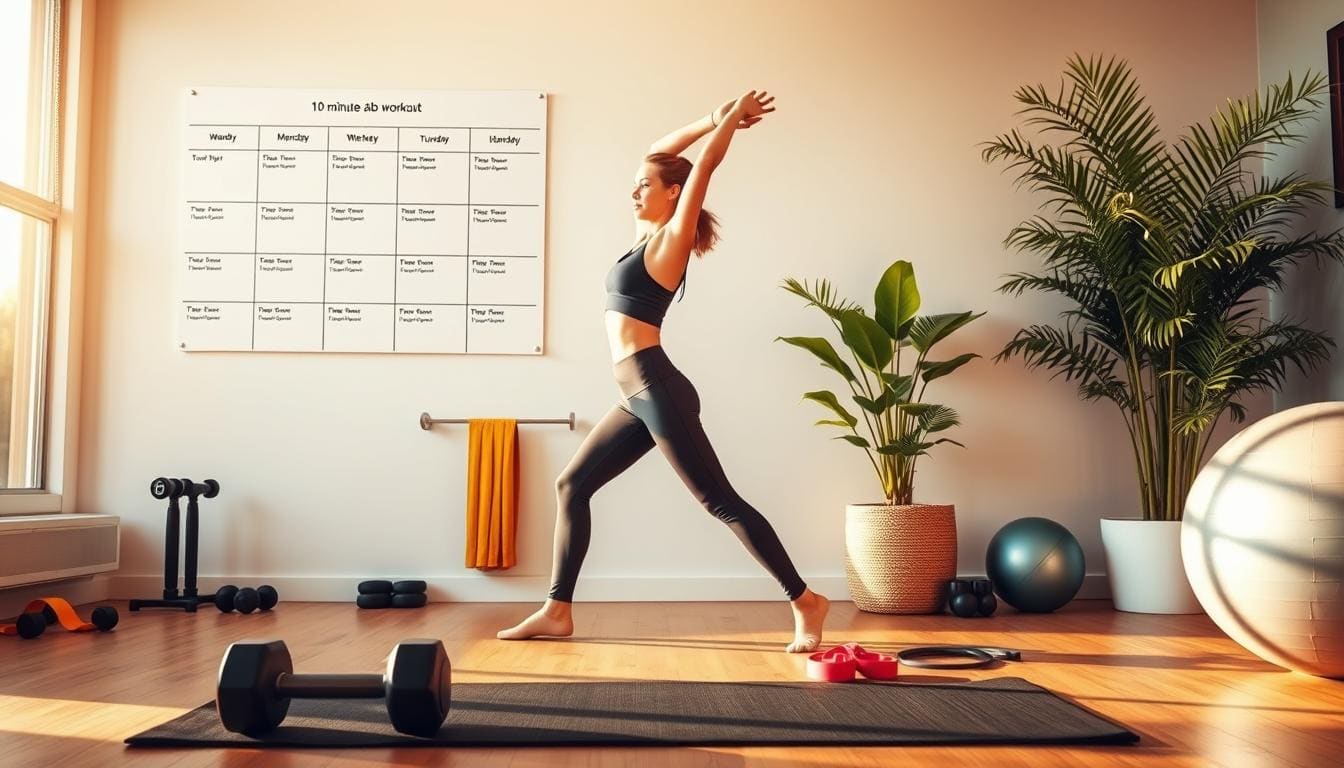 10 minute ab workout chloe ting
